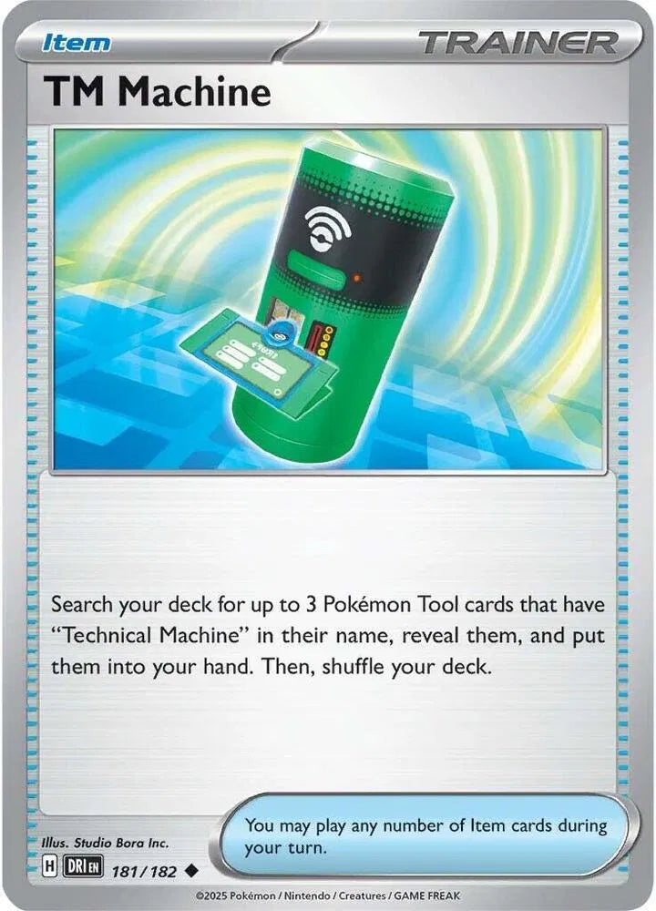 181/182 TM Machine Reverse Holo - Destined Rivals