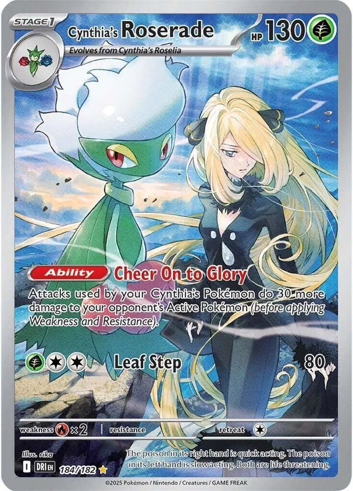 184/182 Cynthia's Roserade
