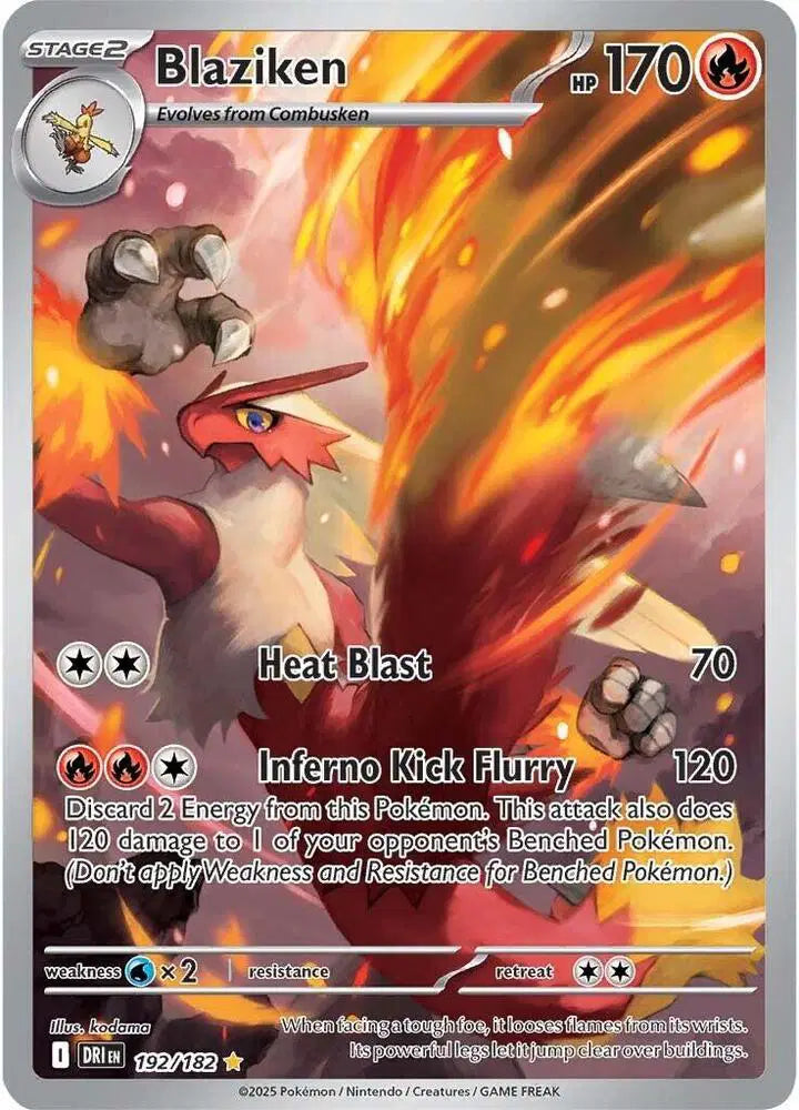 192/182 Blaziken - Destined Rivals