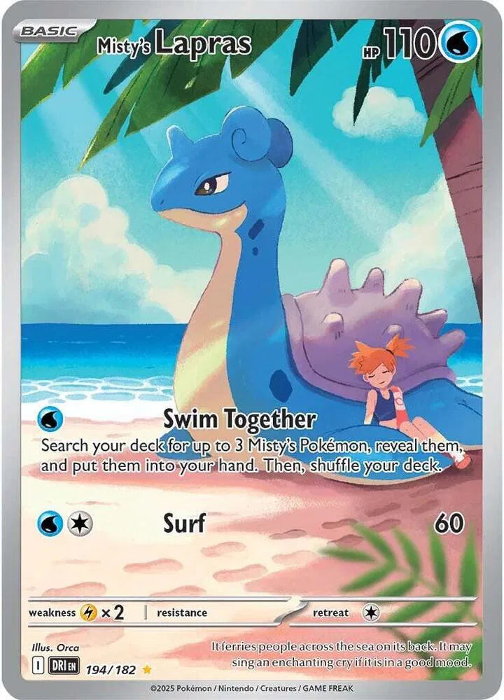 194/182 Misty's Lapras