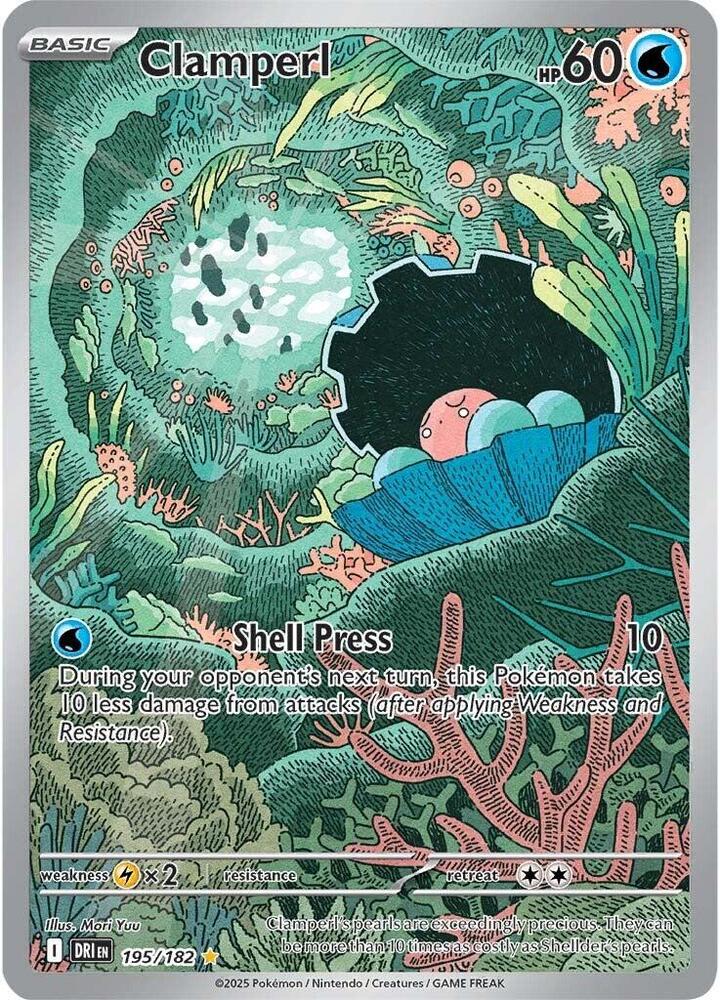 195/182 Clamperl - Destined Rivals