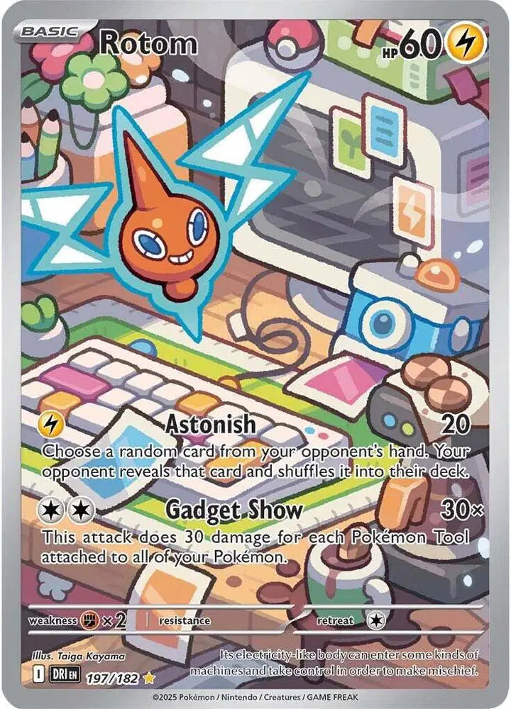 197/182 Rotom - Destined Rivals