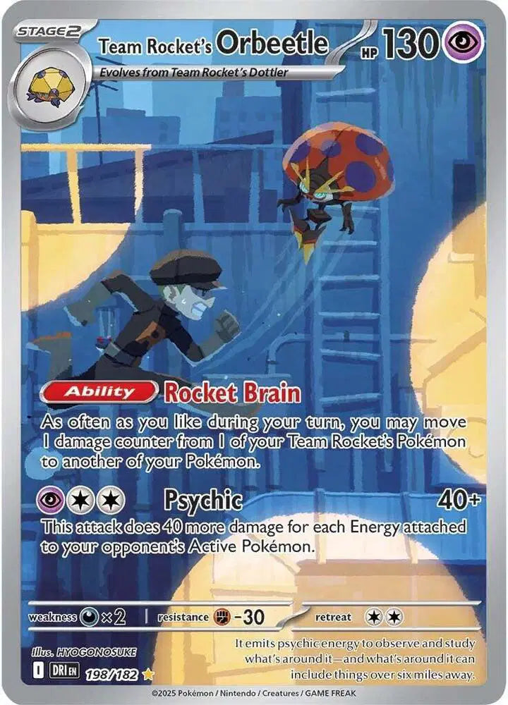 198/182 Team Rocket's Orbeetle - Destined Rivals
