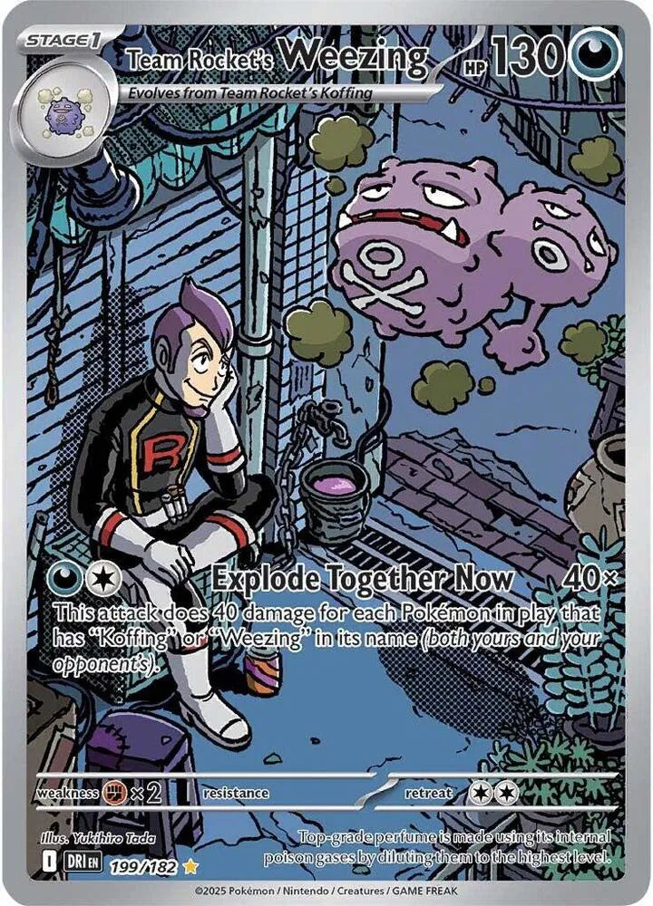 199/182 Team Rocket's Weezing