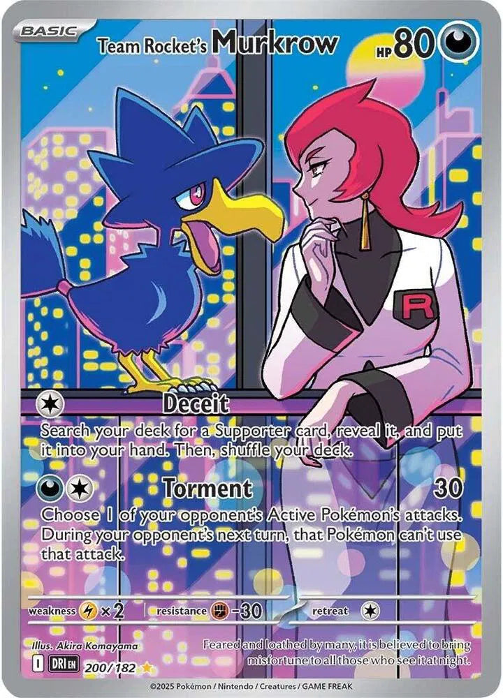 200/182 Team Rocket's Murkrow