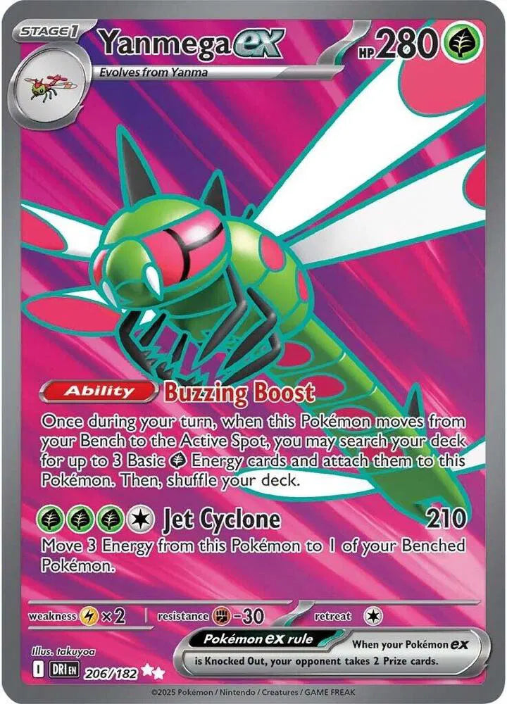 206/182 Yanmega EX