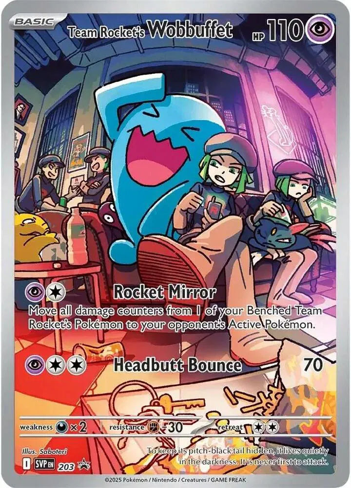 SVP 203 Team Rocket's Wobbuffet