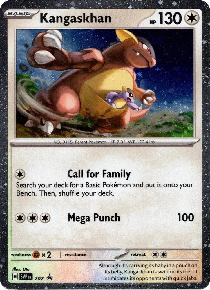 SVP 202 Kangaskhan Cosmos Holo