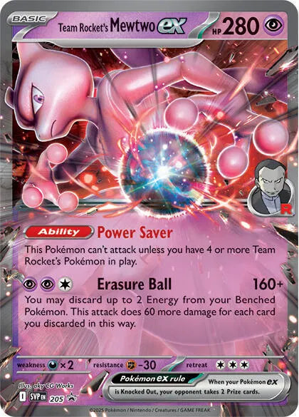SVP 205 Team Rocket's Mewtwo