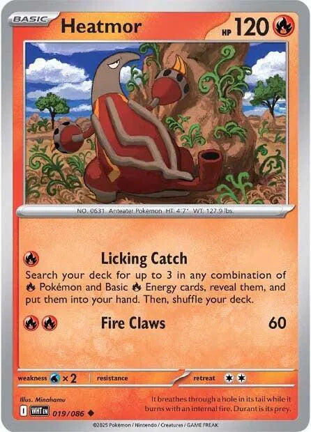 019/086 Heatmor Reverse Holo