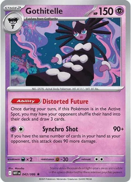 043/086 Gothitelle Reverse Holo