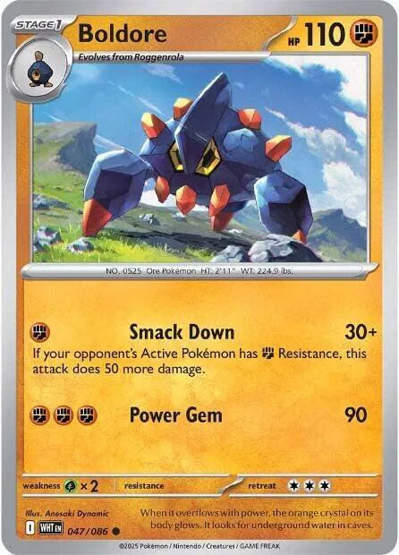 047/086 Boldore Reverse Holo