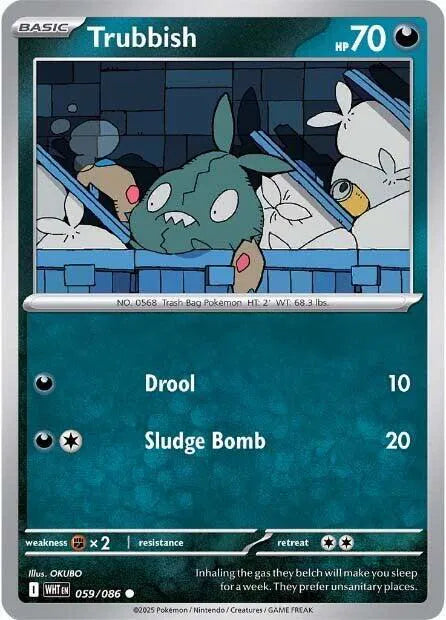 059/086 Trubbish Reverse Holo
