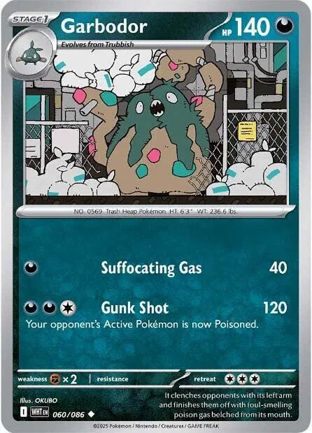 060/086 Garbodor Reverse Holo