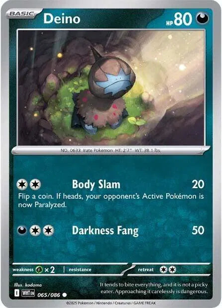 065/086 Deino Reverse Holo