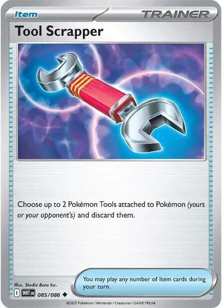 085/086 Tool Scrapper Reverse Holo