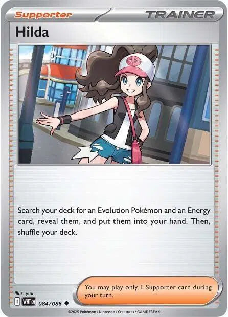 084/086 Hilda Reverse Holo - White Flare