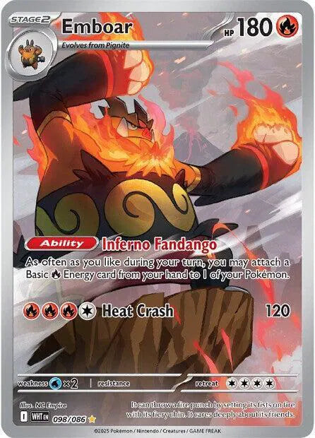 098/086 Emboar - White Flare