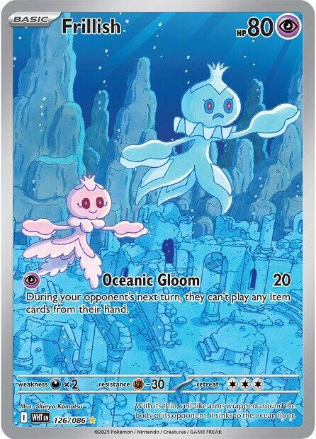 126/086 Frillish - White Flare