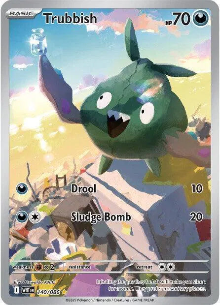 140/086 Trubbish - White Flare