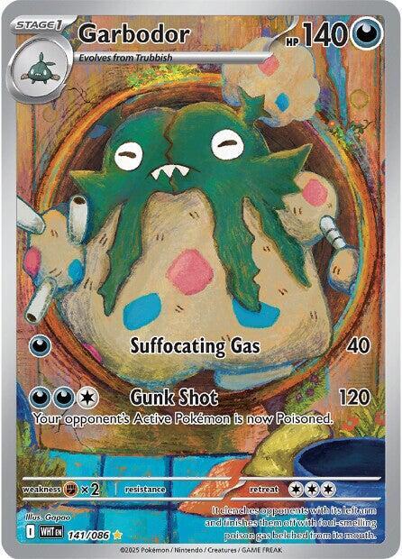 141/086 Garbodor - White Flare