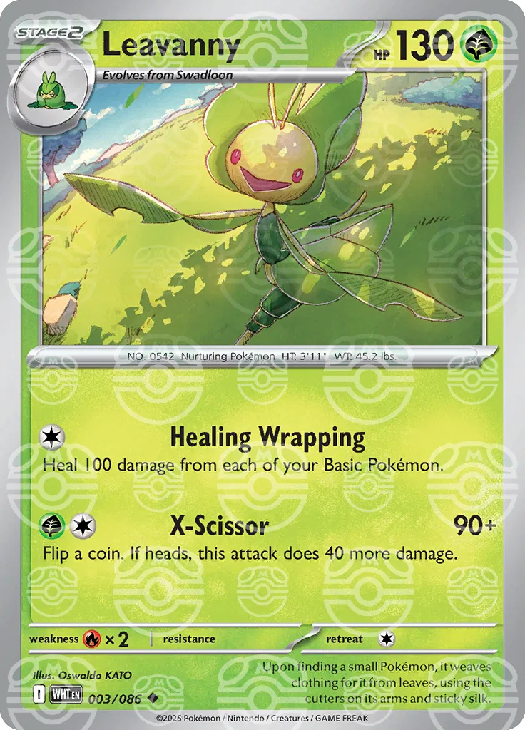 003/086 Leavanny Master Ball