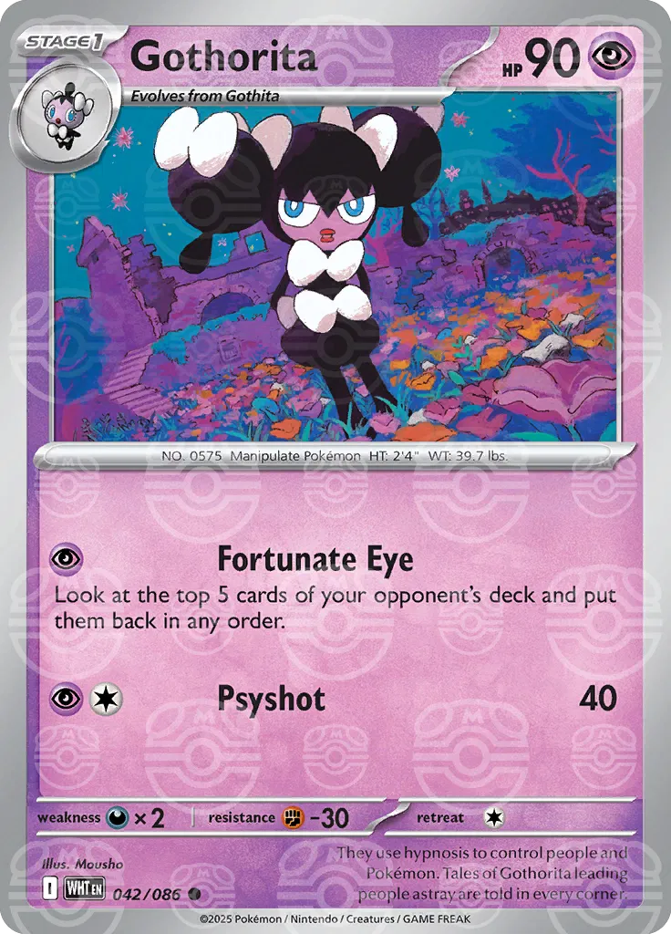 042/086 Gothorita Master Ball