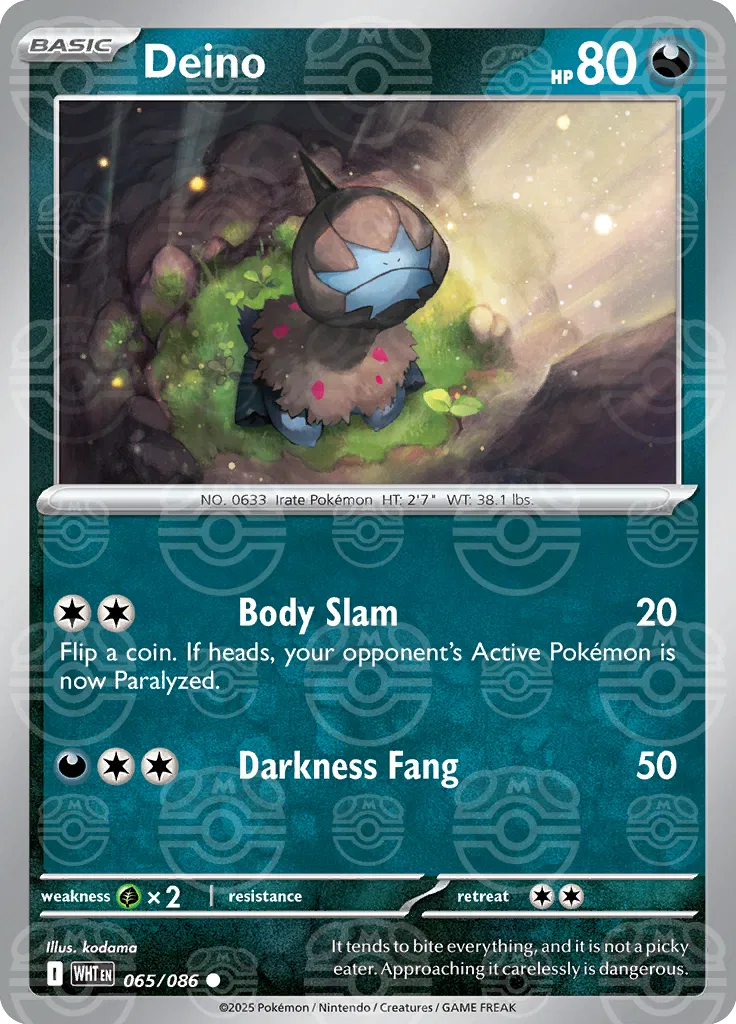 065/086 Deino Master Ball