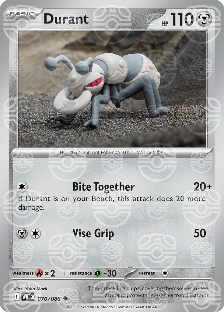 070/086 Durant Master Ball - White Flare