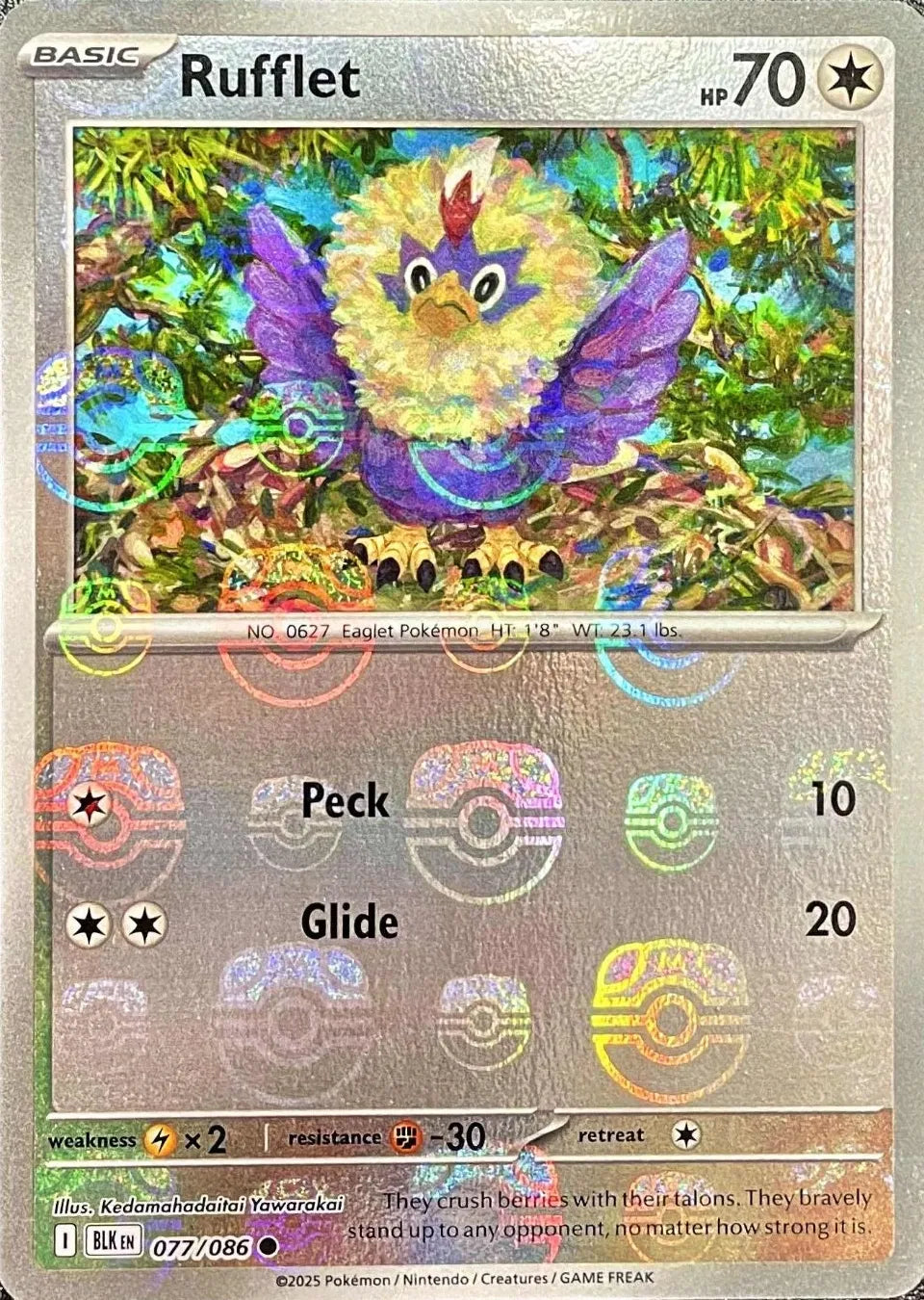 077/086 Rufflet Master Ball