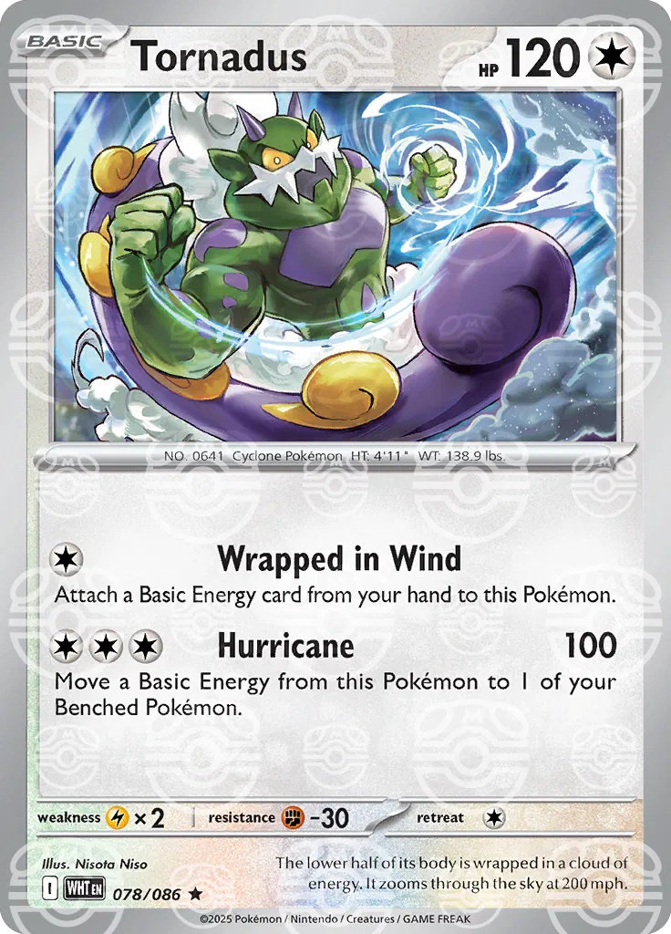 078/086 Tornadus Master Ball