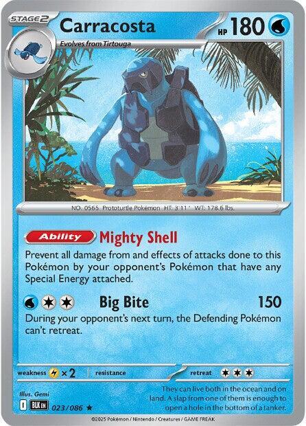 023/086 Carracosta Reverse Holo