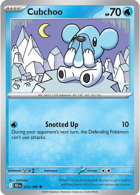025/086 Cubchoo Reverse Holo