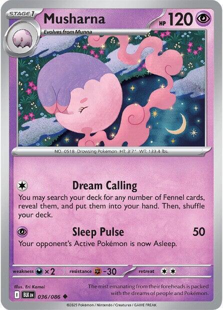 036/086 Musharna Reverse Holo - Black Bolt