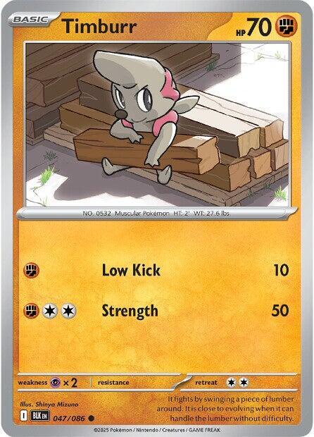 047/086 Timburr Reverse Holo