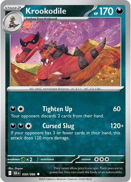 059/086 Krookodile Reverse Holo