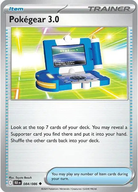 084/086 Pokégear 3.0 Reverse Holo