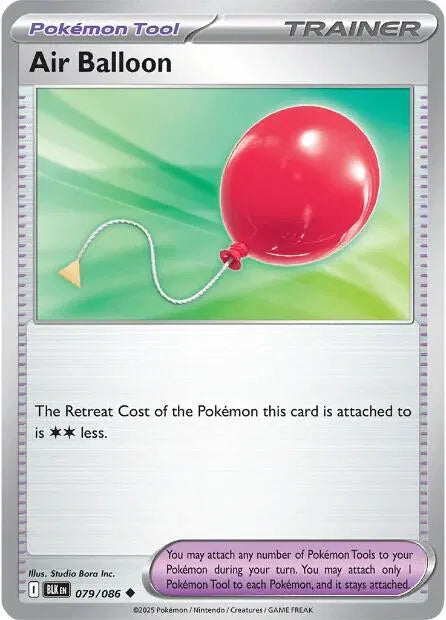 079/086 Air Balloon Reverse Holo - Black Bolt