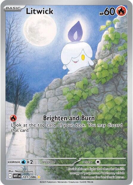 101/086 Litwick - White Flare