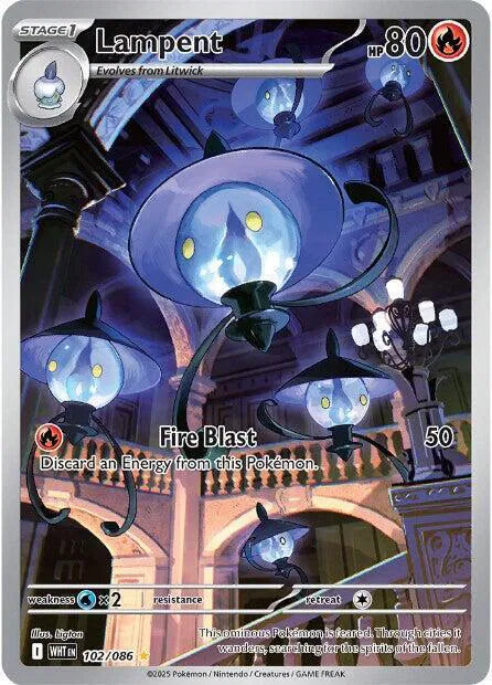 102/086 Lampent - White Flare