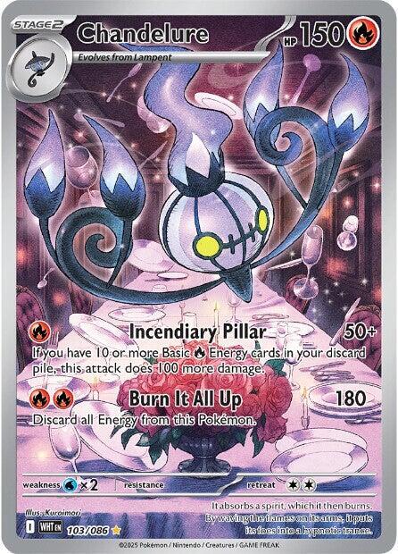 103/086 Chandelure - White Flare