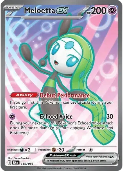 159/086 Meloetta EX
