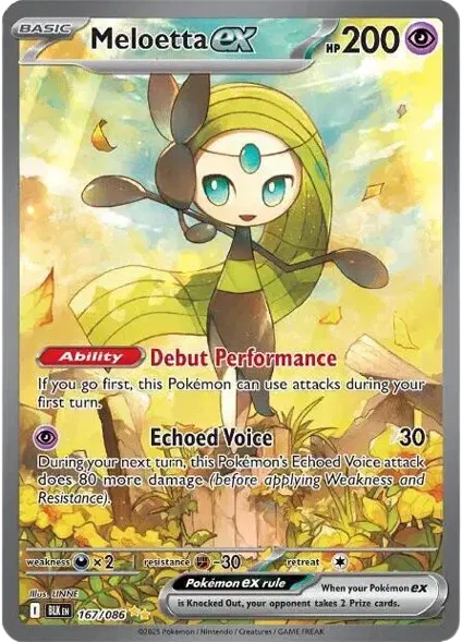 167/086 Meloetta EX
