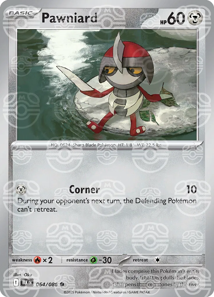 064/086 Pawniard Master Ball