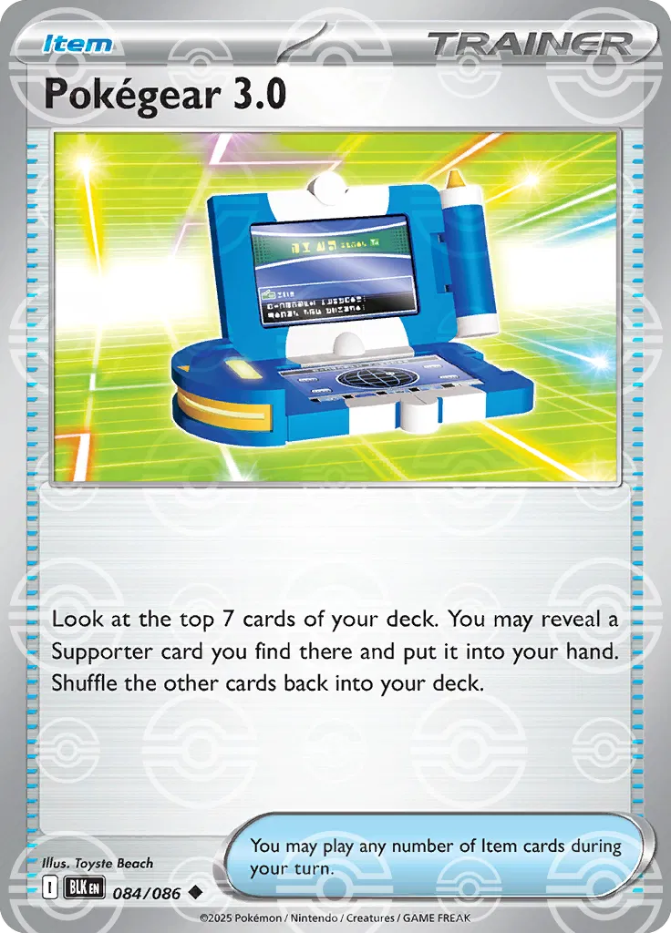 084/086 Pokégear 3.0 Poke Ball