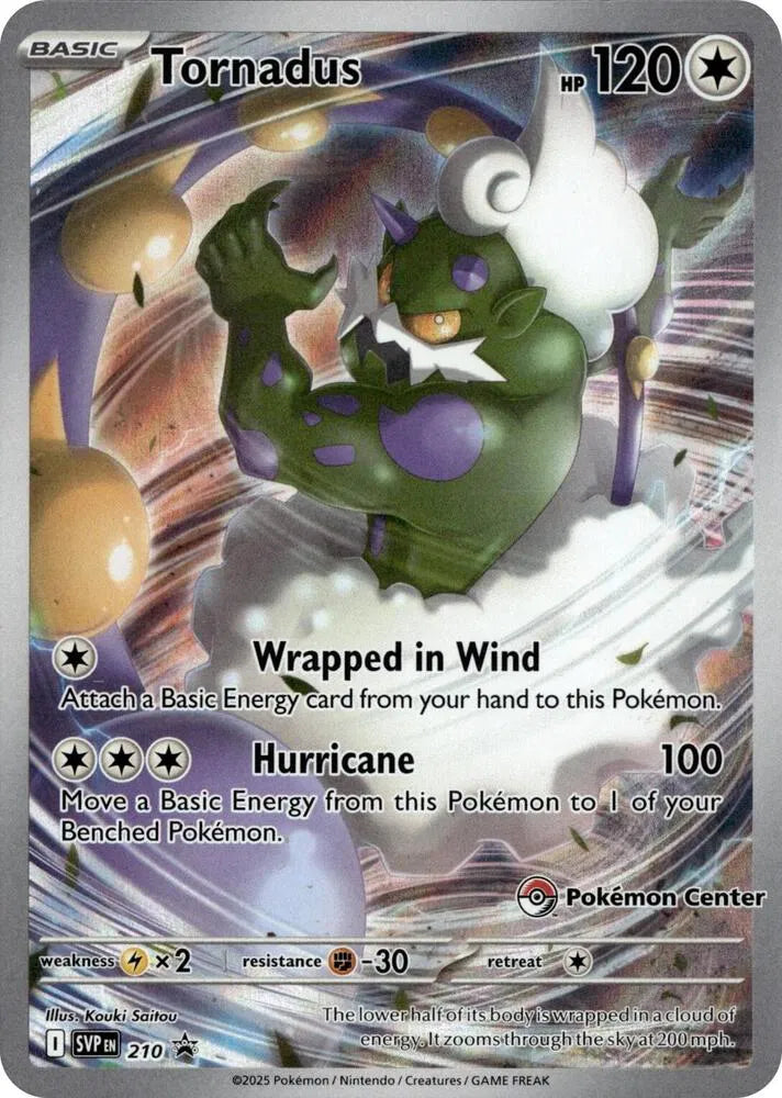 SVP 210 Tornadus (Pokemon Center)