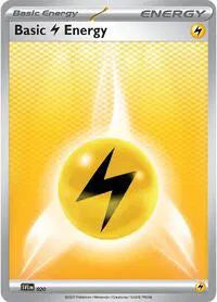 SVE 020 Basic Lightning Energy Reverse Holo - White Flare