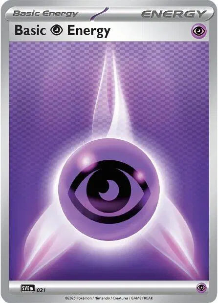 SVE 021 Basic Psychic Energy Reverse Holo