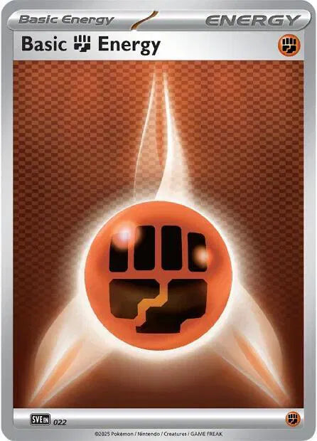 SVE 022 Basic Fighting Energy Reverse Holo