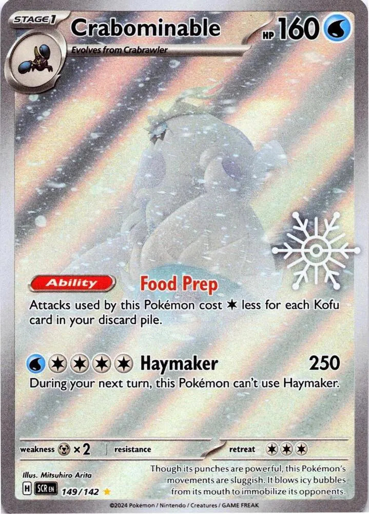 149/142 Crabominable (Holiday Calendar) - Stellar Crown